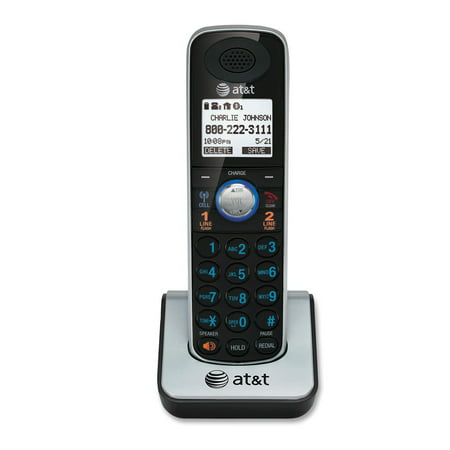 AT&T TL86009 DECT 6.0 2-line Telephone Accessory Handset, 1,