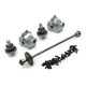 thumbnail image 1 of Vogacara 1/14 RC coche caja de cambios Metal diferencial automóvil reemplazo de pieza Kit de reparación reemplazo para WLtoys 144010 144001 144002 Kits de construcción modelo Tipo 7 Vogacara FN010452-07, 1 of 6
