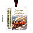 thumbnail image 4 of Lajdalh Christmas Cash Gift Ornament, Acrylic Money Holder Hanging Decor, Unique Christmas Decoration for Christmas Tree, Fireplace, 4 of 7