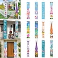 thumbnail image 2 of PEIBang Easter Porch Sign Banner,Happy Easter Front Door Hanging Welcome Banner for Spring Easter Door Decoration and Party Supplies, 2 of 9