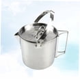 thumbnail image 3 of BEADCEST 1Pcs Small Camping Pot for Boiling Water with Round Handle and Spout Shape 1.2L, 3 of 8