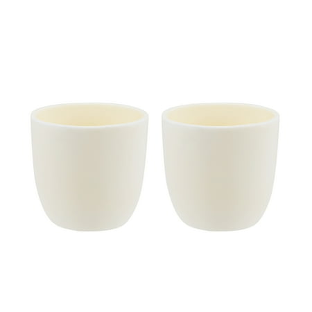 50ml Corundum Alumina Crucible for Foundry Melting Casting Refining 2 Pack