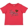thumbnail image 3 of Inktastic Well Bless your Heart with Leopard Print Boys or Girls Baby T-Shirt, 3 of 5