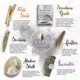 thumbnail image 5 of Sage Smudge Kit | Lavender Smudge Stick, Sweetgrass Braid, 2 Palo Santo Sticks, Abalone Shell, & Feather Smudging Kit for Meditation, Yoga, Reiki, Home Cleansing, 5 of 7