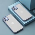 thumbnail image 1 of Shockproof Armor Matte Case For iPhone 15 14 13 Luxury Silicone Clear Hard PC Cover, 1 of 5