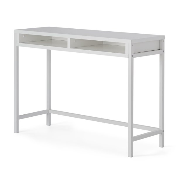 Mainstays Sumpter Park Open Shelf Wall Desk, White