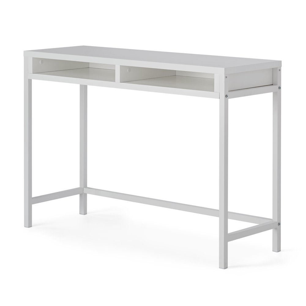 Mainstays Sumpter Park Open Shelf Wall Desk, White