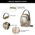 thumbnail image 5 of YAZAOO Cross Body Fashion Shoulder Waist Purse Bags Goats Eggs Autumn Leaves Barn Pocket Handbags, 5 of 7