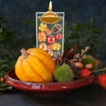 thumbnail image 6 of Thanksgiving Plastic Pumpkin Maple Leaf Vase Filler Set,Assorted Warm-Toned Beads,Mix & Match Options, Durable Materials, Hassle-Free Decoration, Suitable for Fall Weddings Gatherings, Festive Decor, 6 of 9