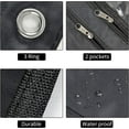 thumbnail image 3 of 2 Pack Pencil Pouch Stationery Bag for 3 Ring Binder, Expandable Large Capacity Binder Pouches with Zipper, Pen Pencil Holder Case with Clear Window, 3 of 6