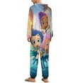 thumbnail image 3 of BUBBLE GUPPIES Unisex Onesie Pajamas Zipper Jumpsuit Hooded One Piece Sleepwear for Family Mens Womens, 3 of 8
