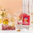 thumbnail image 3 of Clear Plastic Gift Bags with Handles  50 PCS, 3 of 6