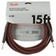 thumbnail image 1 of Cable de instrumentos Fender Professional Series, 15 pies, tweed rojo, 1 of 2