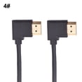 thumbnail image 2 of Cable adaptador conversor AV macho a macho compatible con HDTV estilo 4 de SUSUchens DOONJIEY en ángulo recto de 0,3 m., 2 of 8