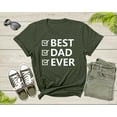 thumbnail image 6 of Best Dad Ever Shirt For Men Fathers Day Father Grandfather Grandpa Daddy Gift Tshirt Incredible Dad Funny Birthday Present Graphic T-shirt, 6 of 8
