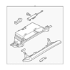 Genuine OE Porsche Glove Box Assembly - 970-552-204-09-7J0
