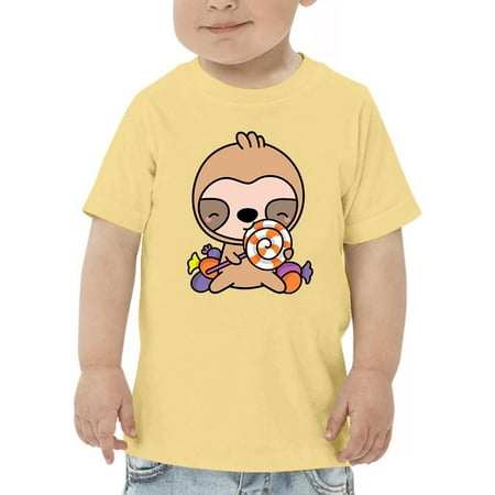 

Halloween Sloth And Candy T-Shirt Toddler -Image by Shutterstock 2 Toddler