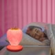 thumbnail image 4 of Luz nocturna de fresa, linda lámpara de fresa de silicona, linda luz nocturna LED, lámpara que cambia de color junto a la cama, 3 modos táctiles para cumpleaños, Navidad, 4 of 5