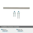 thumbnail image 6 of Amerock Monument 5-1/16 inch Center-to-Center Polished Nickel Cabinet Pull, 25 Pack, 6 of 7