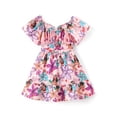 thumbnail image 3 of Vestido Disney Princess Moana para niña pequeña naranja 4-5T, 3 of 6