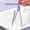#358-Purple, variant on Kieccall 8 Piece Geometry Compass Ruler Set Math Drawing Stationery Kit for Office Gift