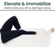 thumbnail image 4 of Almohada para elevar las piernas, Xtra-Comfort, cuña para la hinchazón de la rodilla, 4 of 9
