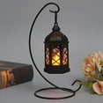 thumbnail image 4 of Ramadan Hexagonale Lanterne Style Rétro Mubarak Décoration Lanterne Décorative pour Bar Partie Faveur Décor, 4 of 9