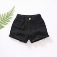 thumbnail image 2 of NIEWTR Kids Summer Clothes Girls Active Shorts with Pockets High Waist Running Biker Yoga Gym Sport Bottoms 0-24Monthes 2T 3T 4T 5T 6T(A-Black,3-4 Years), 2 of 4