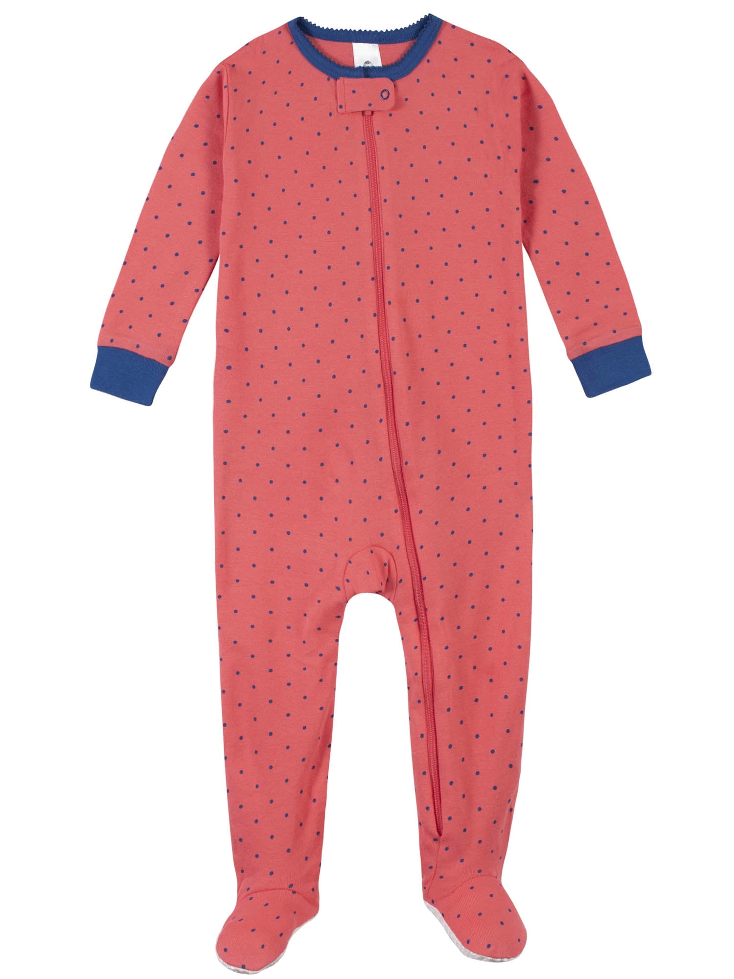 Gerber Baby & Toddler Neutral Snug Fit Footed Cotton Pajamas, 2-Pack, 0/3 Months - 5T