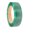 thumbnail image 2 of 3/4" x 0.050" x 2400' Heavy Duty Polyester (PET) Packaging Strapping Roll - Green 16"x6" Core Size Hand Grade - 2500 lbs Break Strength - Rust Resistant Roll, 2 of 10