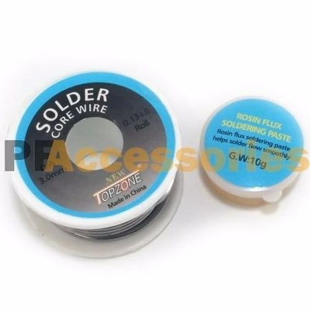 Wideskall® 3.0mm 60/40 Rosin Core Tin Lead Roll Soldering Solder Wire (60