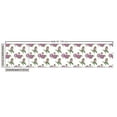 thumbnail image 2 of Floral Fabric by the Yard, Rhythmic Romantic Blooming Peony Buds on Plain Background, Decorative Upholstery Fabric for Chairs & Home Accents, Pale Pink Fern Green by Ambesonne, 2 of 4