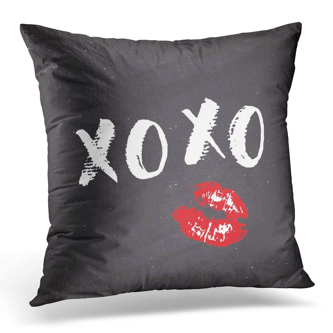 ARHOME XOXO Brush Lettering Sign Calligraphic Hugs and Kisses Phrase