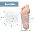 thumbnail image 2 of ZenToes Arch Supports for Plantar Fasciitis, Flat Foot, Fallen Arches - Pair of Gel Insoles for Sandals, Sneakers, Boots, High Heels, Shoes (Large fit Men's 8.5-12, Women's 9.5-13), 2 of 9