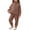 Brown, variant on Kids Tracksuits 2 Piece Sweatsuits Polar Fleece Zip Up Jackets and Jogger Pants Winter Warm Activewear Toddler Playwear