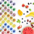 thumbnail image 4 of Pegatinas para rascar y oler, VKPI, 864 piezas, frutas y alimentos, 4 of 7