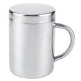 thumbnail image 1 of MAGT Tasse à café, Tasse à café Anti-brûlure à Double paroi en Acier Inoxydable de Haute qualité (220ml), 1 of 14