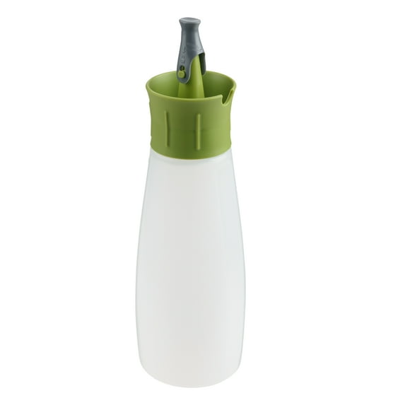 Trudeau Squeeze Oil Bottle 12OZ, 340ML, Soft Squeezing plastic Bottle Easy to Clean, Dishwasher safe
