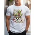 thumbnail image 5 of 【New Arrival】Oogie Boogie Loops Nightmare Before Christmas T-Shirt, Halloween Cereal Graphic Tee, Retro Spooky Cotton Top, Unisex Short Sleeve, 5 of 8