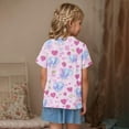 thumbnail image 4 of T-Shirt Quotidien à Manches Courtes Décontracté pour Tout-Petit HVOBBTY, T-Shirt à Manches Courtes pour Enfants 3-14 Ans Col Rond pour Garçon et Fille, Violet, 5 Ans, 4 of 5