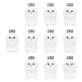 thumbnail image 3 of Siruishop 10 Pcs Bouteilles de Jus en Forme d'Animal Mignonnes pour Réfrigérateur Jus Extraction Milkshake 350 ml, 3 of 8