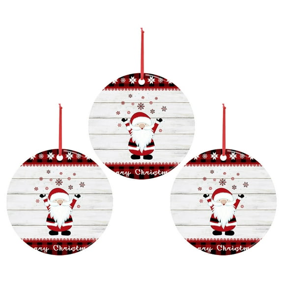 Gcvizuso Christmas Ornaments Clearance! Christmas Hanging Decorations, Personalize Shaped Embellishments Hanging Ornaments For Christmas Decoration