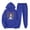 Blue, variant on Amzcrzy Two Piece Sets for Women Outfits Men's and Women's Sports Tracksuits Long Sleeve Pullover Hoodies Sweatshirt Loose Coat and Sweatpants Fall Winter Suit 2 Piece Sets for Women