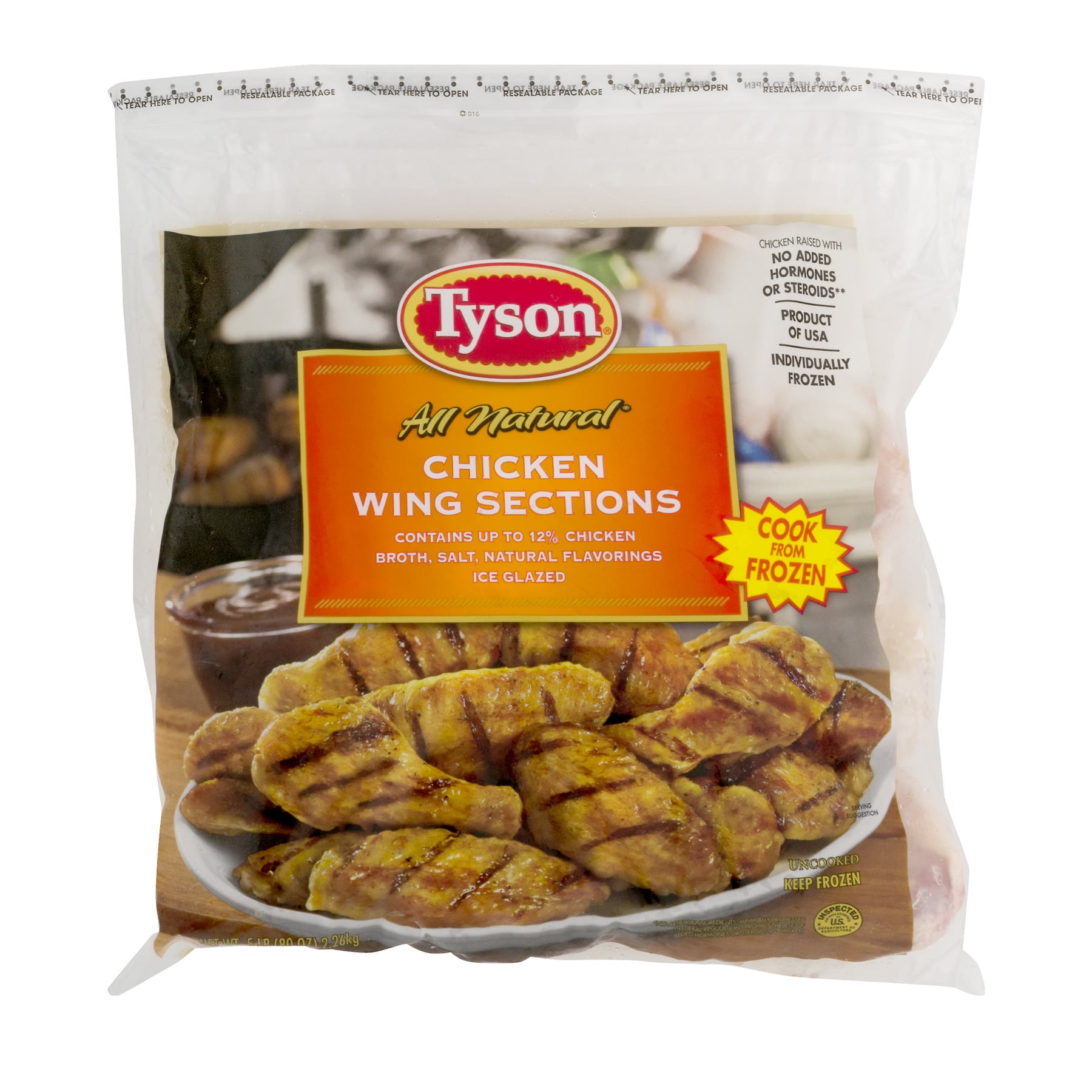 Tyson® Chicken Wings, 5 lb. (Frozen)