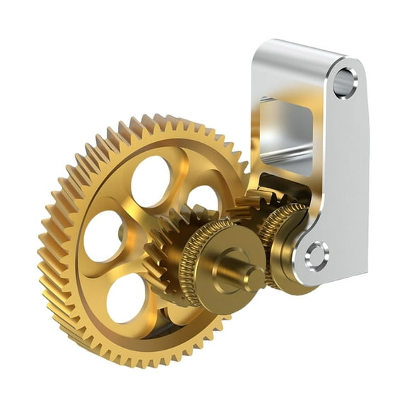 Yammee 3D Printing Integrated Extruder Gear Nanocoated Gear Replacement Hardened Steel Gear For P1P P1S X1C 3D Printer