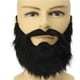 thumbnail image 3 of Fiesta de disfraces divertidos Hombre Hombre Barba de Halloween Fiesta de Pascua Cosplay Suministros faciales Juego de disfraces Bigote negro, 3 of 5