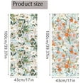 thumbnail image 2 of Colorful Floral Bouquet Window Sticker, Flower Window Clings, Rainbow Flowers Glass Decals Stickers, Stained Glass Film, Cut to Size Freely, for Home, Office Decor, 2 of 5