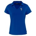 thumbnail image 2 of Women's Cutter & Buck  Royal  Kansas City Royals City Connect Daybreak Eco Recycled V-Neck Polo, 2 of 3