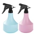 thumbnail image 1 of One-Hand Pressure Sprayer 2Pcs Assorted Color Plastic Spray Bottles for Storage, 1 of 4
