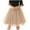 Fa1101Khaki, variant on ylioge Tutus for Women Adults, Womens Pink Tutu Skirts 80s Lace Mesh Yarn Breathable High Waist Solid Color Cute Puffy Princess Mini Tulle Skirt Fall Saving Clearance